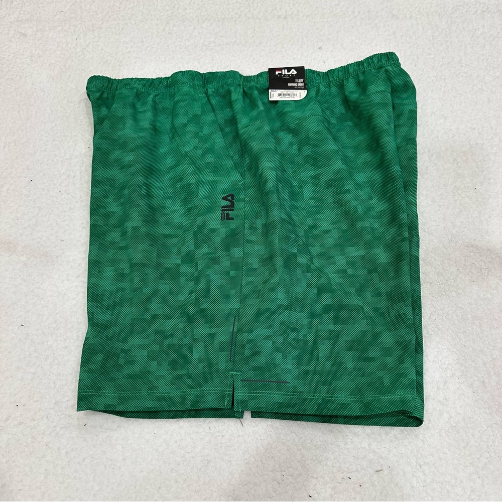 Green Men’s Fila Shorts